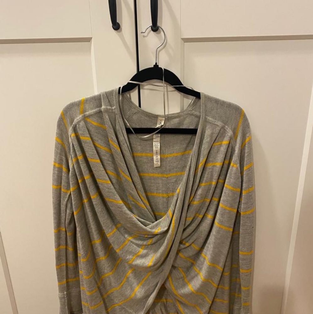 Lulu Lemon wrap sweater